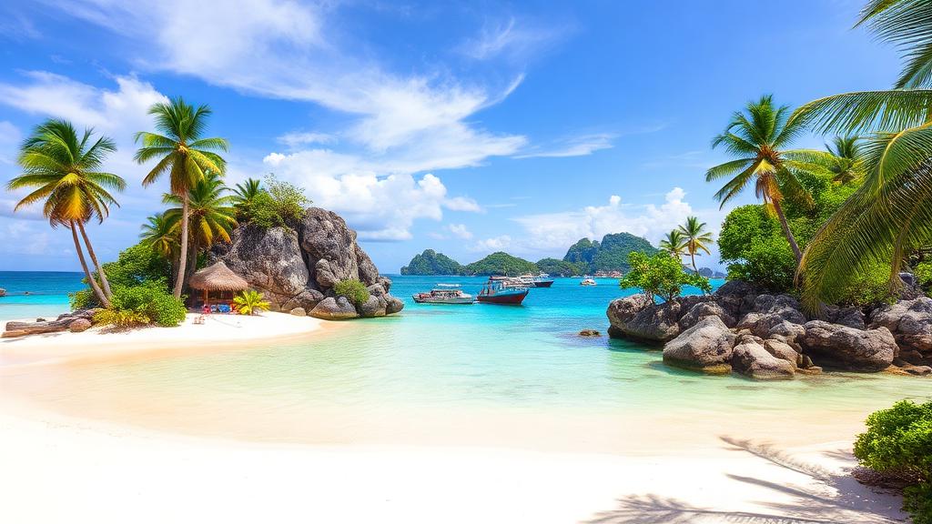 Koh Tao and Nang Yuan beach and sandbar